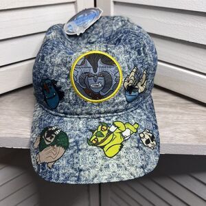 NWT 2018 Dreamworks Trollhunters Adjustable Buckle Back Cap Acid Washed Yth OSFM